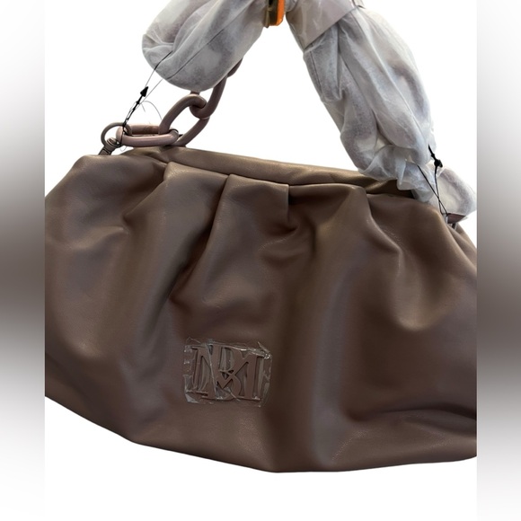 Badgley Mischka Clutch Bag Taupe only Now Available - Picture 11 of 12